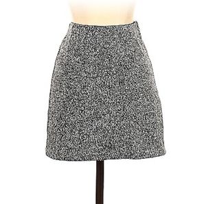 Bershka black & white skirt